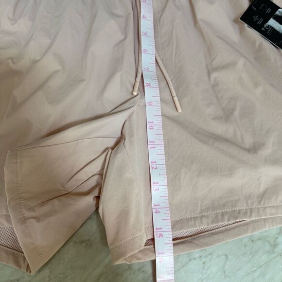 VRST Men's 5 Inch Everyday Woven Nylon Shorts-light pink relaxed fit sz L NWT - Picture 9 of 9